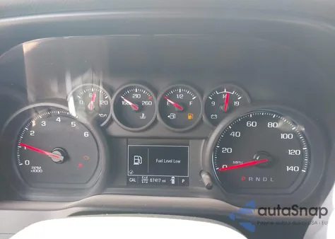 2021 Chevrolet Silverado 1500 4Wd Double Cab Standard Bed Wt z USA, uszkodzony, nr VIN 1GCRYAEF7MZ347703